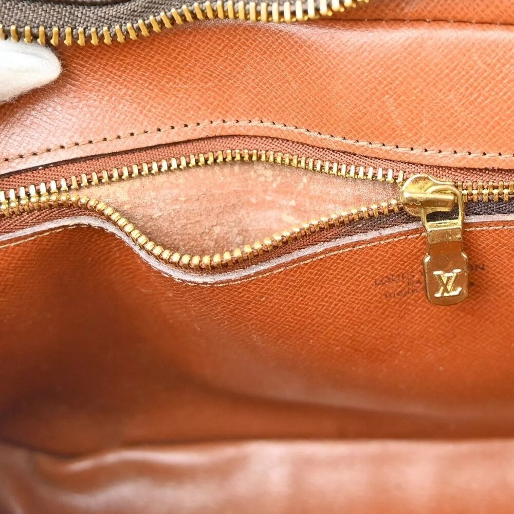 409241BT (L3) Louis Vuitton Clutch Bag Dragonne GM Brown Monogram - Picture 7 of 10